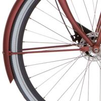 Cortina spatbordstang voor 28 u4 rose matt