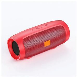 Bluetooth Speaker Dual Speaker Stereo Outdoor Playback Fm Voice Broadcasting Draagbare Subwoofer 50 Draadloze Luidspreker - Rood