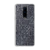 Moroccan Print: OnePlus 8 Transparant Hoesje