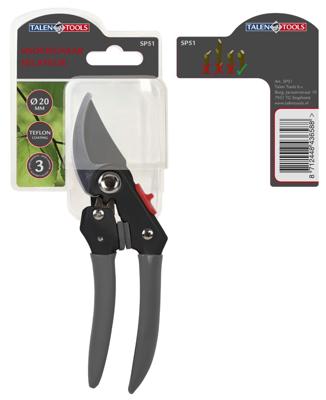Snoeischaar voorbijsnijdend ergonomisch premium 21 cm - Talentools