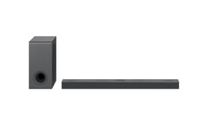 LG Electronics DS80QY.DDEULLK Soundbar Zwart Incl. draadloze subwoofer, Dolby Atmos, WiFi, Bluetooth, USB