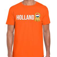 Bellatio Decorations Verkleed shirt heren - Holland - oranje - supporter - themafeest - Nederland 2XL  -