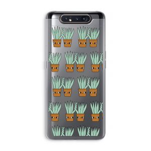 Sansevieria: Samsung Galaxy A80 Transparant Hoesje