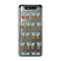 Sansevieria: Samsung Galaxy A80 Transparant Hoesje