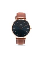 Daniel Wellington montre Classic St Mawes 40 mm - Bleu - thumbnail