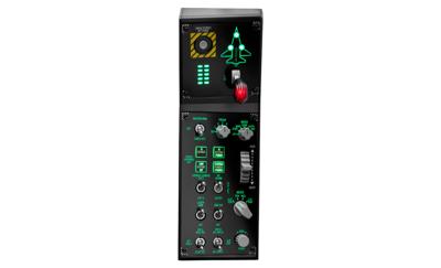 Thrustmaster VIPER Panel Zwart USB Joystick + stuwkrachthendel PC