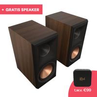 Klipsch: RP-600M II Boekenplank Speakers - 2 stuks - Walnoot Klipsch: RP-600M II Boekenplank Speakers - 2 stuks - Walnoot