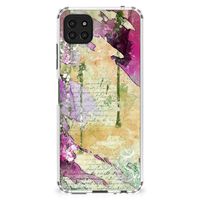 Back Cover Samsung Galaxy A22 5G Letter Painting