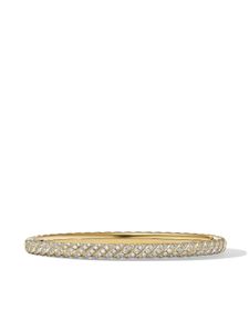 David Yurman bracelet en or 18ct pavé de diamants