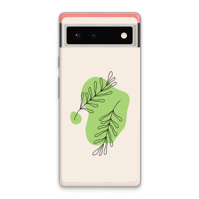 Beleaf in you: Google Pixel 6 Transparant Hoesje