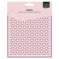 Vaessen Creative • sjabloon hulstbladeren 15x15cm