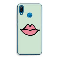 Kusje: Huawei P20 Lite Transparant Hoesje