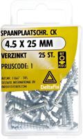Sp.pl.schr. ck 4,5x25mm 25st - Deltafix Sp.pl.schr. ck 4,5x25mm 25st - Deltafix
