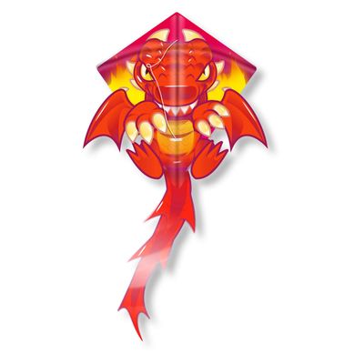 Kites Ready 2 Fly - pop-up mini nylon vlieger draak
