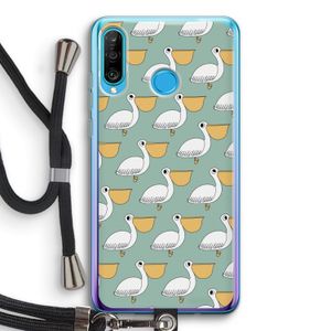 Pelican: Huawei P30 Lite Transparant Hoesje met koord