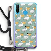 Pelican: Huawei P30 Lite Transparant Hoesje met koord