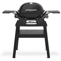 Weber Q1200N gasbarbecue met onderstel - 2,94 kW - 1 roestvrijstalen brander - piëzo-ontsteking - zwart