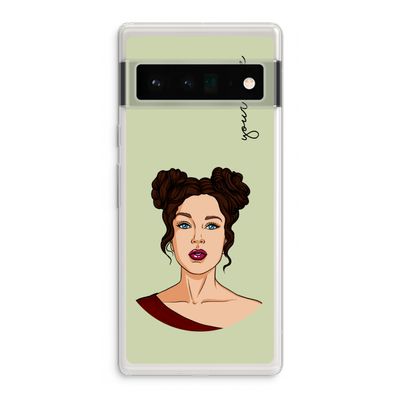 Pop-Art Creator: Google Pixel 6 Pro Transparant Hoesje