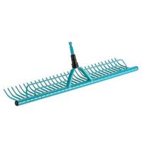 Gardena Combisystem Gazonhark 60cm - Gras en Blad Hark met Vanginrichting, 25jr Garantie