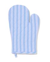 HEMA Ovenwant Katoen Strepen Blauw (blauw)