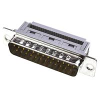 Harting 09663286700 D-sub male connector 180 ° Aantal polen: 25 Snijklem 1 stuk(s)