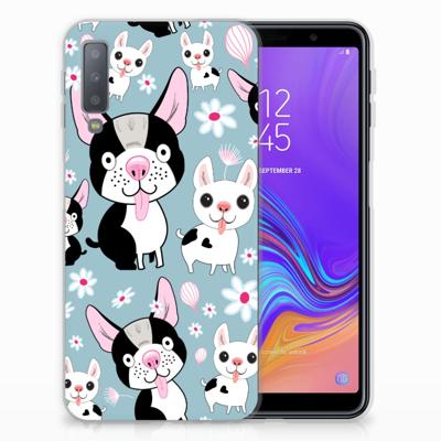 Samsung Galaxy A7 (2018) | TPU Hoesje | Hondjes