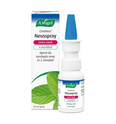Cinuforce neusspray extra sterk + menthol