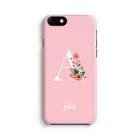 Pink Bouquet: Volledig geprint iPhone SE 2020 Hoesje