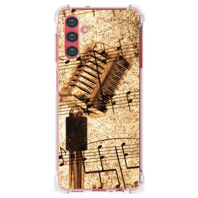 Samsung Galaxy A13 5G | A04s Anti-shock Hoesje met foto Bladmuziek Samsung Galaxy A13 5G | A04s Anti-shock Hoesje met foto Bladmuziek