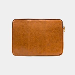 NEGOTIA Leren Laptophoes 17,3" Laptop Sleeve Bruin