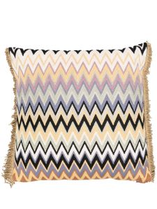 Missoni Home coussin à motif zigzag - Vert