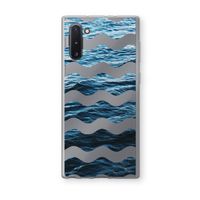 Oceaan: Samsung Galaxy Note 10 Transparant Hoesje