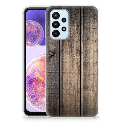 Samsung Galaxy A23 | Bumper Hoesje | Steigerhout