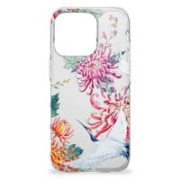 iPhone 16 Pro | TPU Hoesje | Bird Flowers