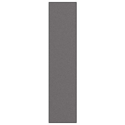 Deurmat 115x500 cm antracietkleurig