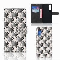 Huawei P30 | Telefoonhoesje | Met pasjeshouder | Salamander Grey