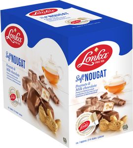 Soft Nougat Peanuts & Milk Chocolate 2,57 kg