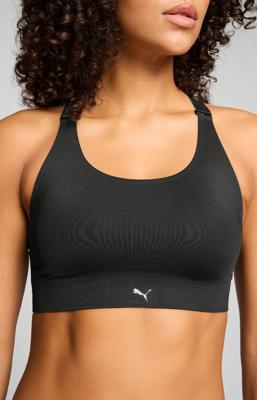 Puma Dames Sporttop 3D Knit Zwart-XXL