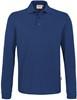 Hakro 815 Long-sleeved polo shirt MIKRALINAR® - Ultramarine Blue - 3XL