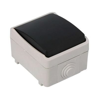 Schakelaar met 2 polen Solera IP44 6,5 x 8 x 5,5 cm