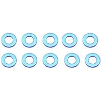 Aluminium Aanloopring 3 mm 6 mm 0.5 mm 1 stuk(s)