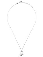 TASAKI collier en or blanc 18ct Balance Note Collection à ornements - Argent