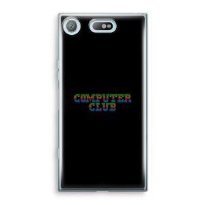 Retro: Sony Xperia XZ1 Compact Transparant Hoesje