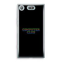 Retro: Sony Xperia XZ1 Compact Transparant Hoesje Retro: Sony Xperia XZ1 Compact Transparant Hoesje