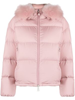 Moncler Mino donsjack met capuchon - Roze Moncler Mino donsjack met capuchon - Roze