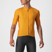 Castelli Endurance Elite korte mouw fietsshirt oranje heren M