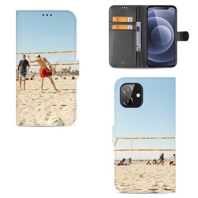 Bookcase Hoesje Maken met Foto iPhone 12 Pro | 12 | Eigen telefoonhoesje ontwerpen | Op maat gemaakt