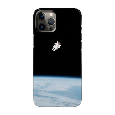 Alone in Space: Volledig geprint iPhone 12 Pro Max Hoesje