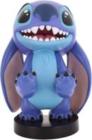 Disney Stitch lachend beeldje - EXQUISITE GAMING - Cable Guys - Houder voor koptelefoon, smartphone of klein accessoire - 20 cm