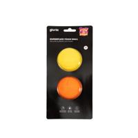 Huisdierenbal Gloria PLAY AND RUN Geel Schuim TPR M 6,35 cm 2 Stuks